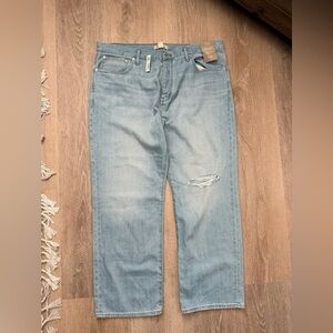 Madewell‎ Women’s Low Slung Straight Size 33 NWT